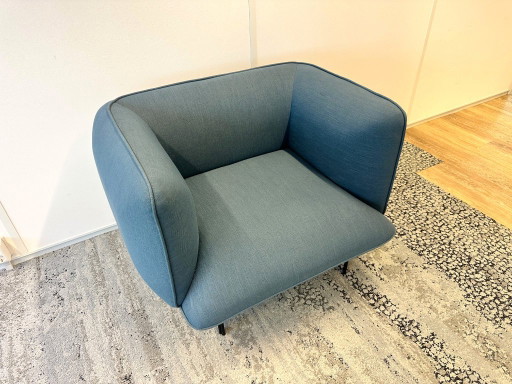 (2 verfügbar) Bolia Cloud Sessel – Blau, dänisches Design von Yonoh – fauteuils, Wool (photo 2 of 7)