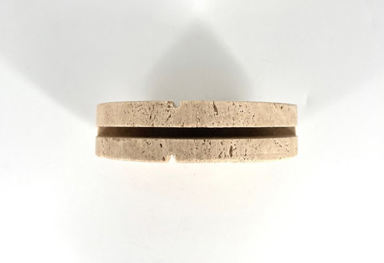 Image 1 of Mid-Century Modern Travertin Olifant van Fratelli Mannelli – Italië, jaren 70