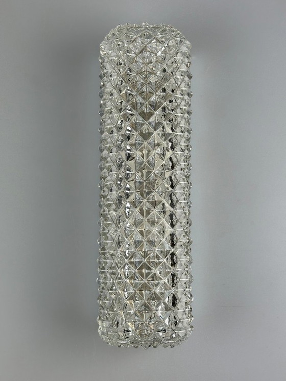 Image 1 of 60s 70s aplique Aplique de Glashütte Limburg Alemania Space Age