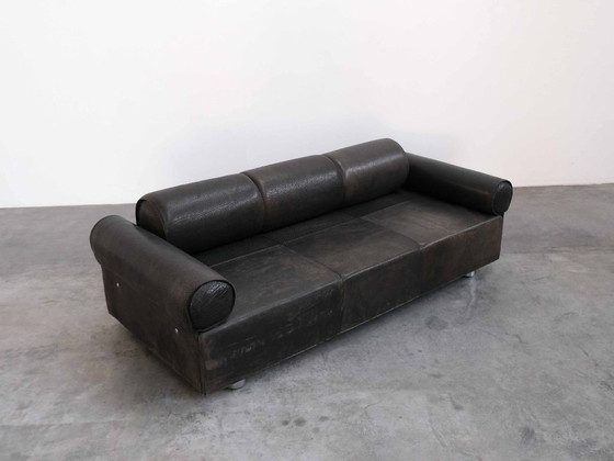 Image 1 of Divano vintage Marzio Cecchi anni '70 in pelle di bufalo 