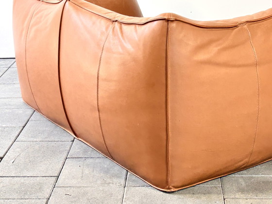 Sofá de cuero Le Bambole diseñado por Mario Bellini para B&B Italia – Sofás de 2 plazas, Leather, Plastic (photo 14 of 15)