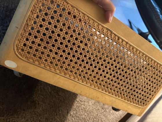 Image 1 of Beautiful vintage basket on wheels