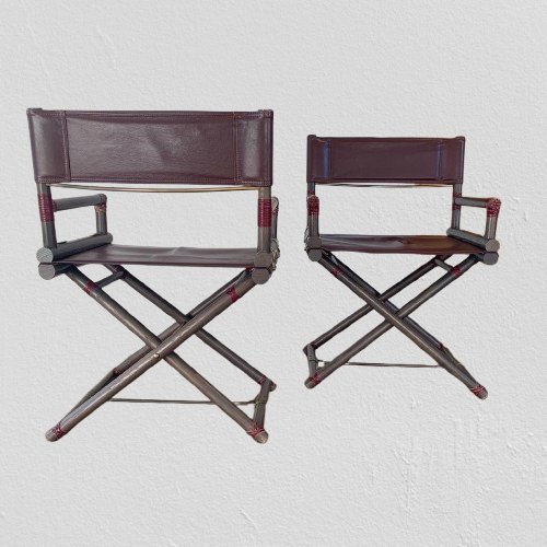 Image 1 of Sedie da regista X di Mc Guire per Lyda Levi