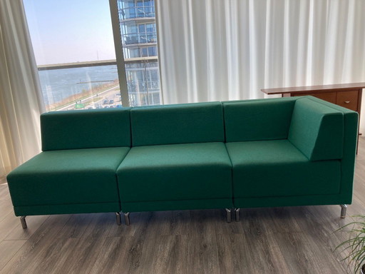 Tweedehands 3-delig lounge bank Markant Workways 