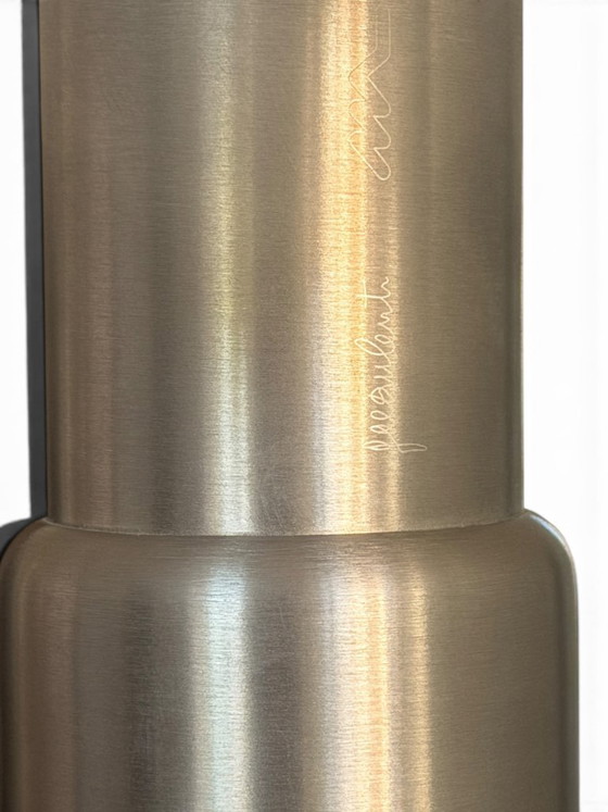 Image 1 of Gae Aulenti 'Pipistrello' Large Table Lamp for Martinelli Luce - Black Edition