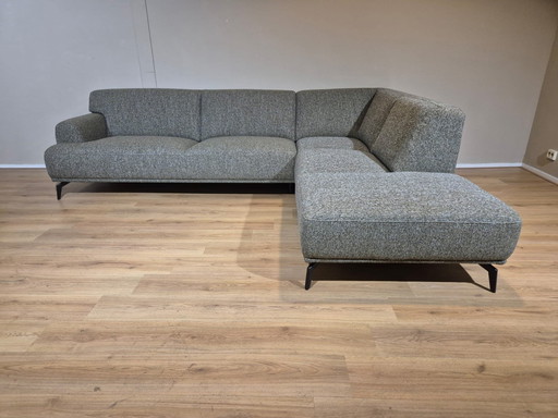 NIEUW! 25% KORTING Montel Marvel Hoekbank - Stof Suez-Turtle