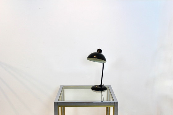 Lampada da tavolo regolabile in acciaio nero di Christian Dell per Kaiser Idell, Lampade da tavolo (foto 6 di 9)