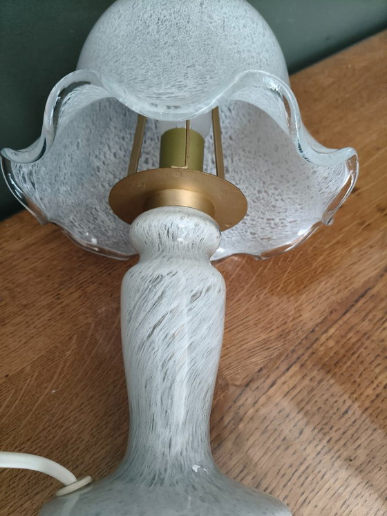 Image 1 of Mid-Century Modern, Art Deco, mushroom lamp, table lamp, Doria Leuchten,
