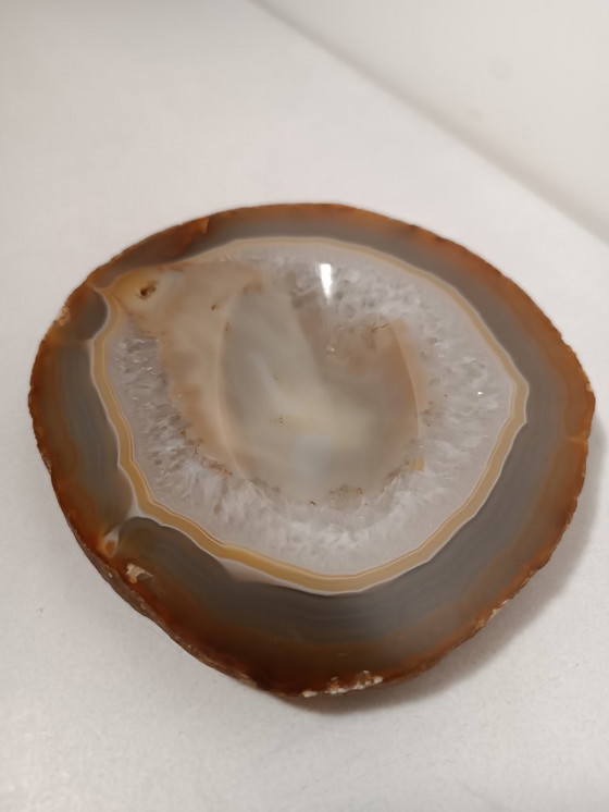 Image 1 of Polished agate ashtray