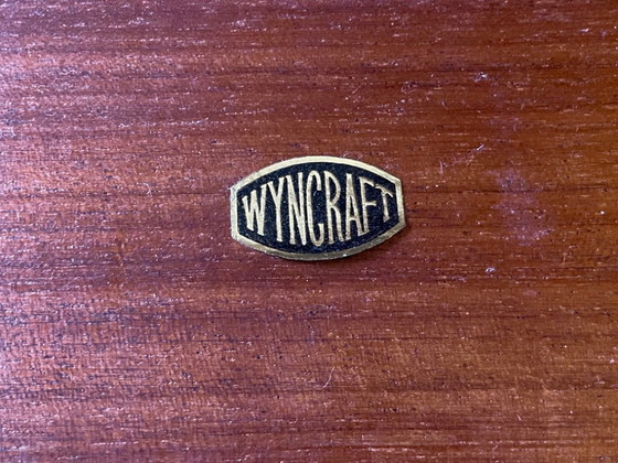 Image 1 of Posavasos de tabla de quesos Alan Wallwork de WYNCRAFT, años 70, inglés