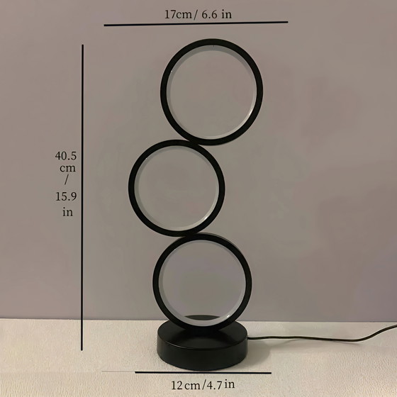 Image 1 of Modern Design Table Lamp with Different Light Stages and Dimming Function