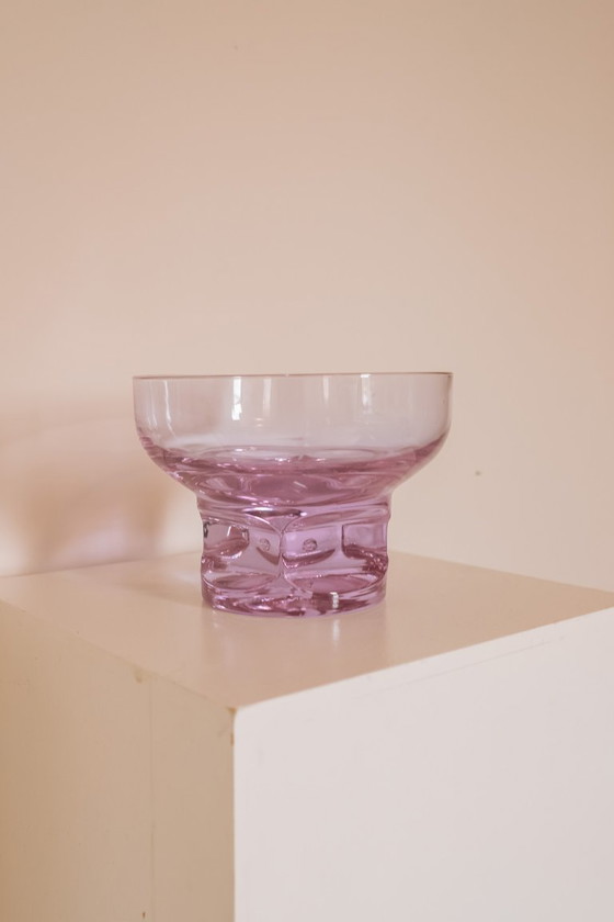 Image 1 of Italienische lila Obst- oder Salatschüssel