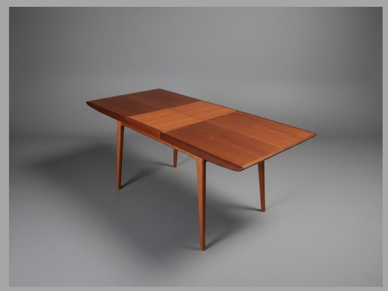 Image 1 of Mesa de comedor extensible Louis van Teeffelen "Milan" — Teca, Wébé, años 60