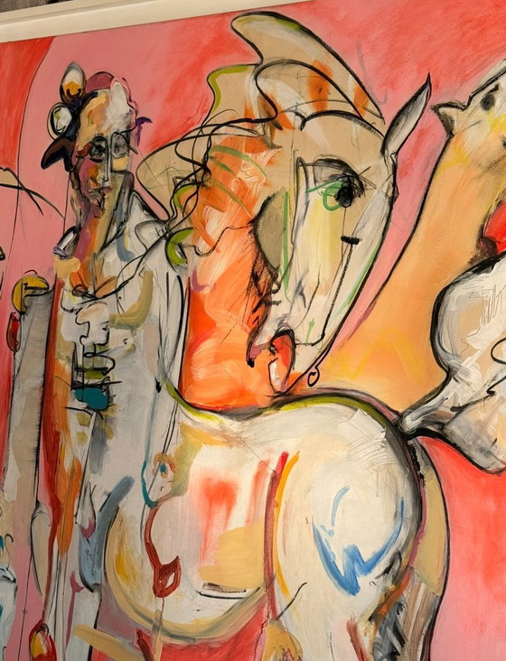 Shopping Centaur — Collaborazione AAA (AAAFRESH123), 2018 – Dipinti e disegni, Canvas (photo 4 of 8)