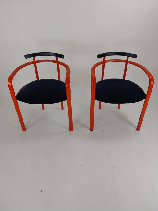 2 x Martina Stuhl von Carlo Bimbi für Segis 1980er