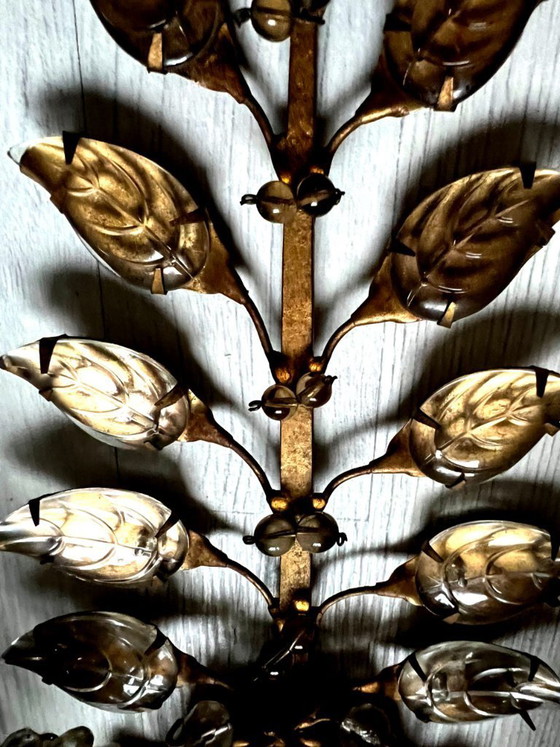 Lampada da parete vintage della Maison Bagues – Maison Baguès, Applique, Glass, Metal (photo 3 of 6)