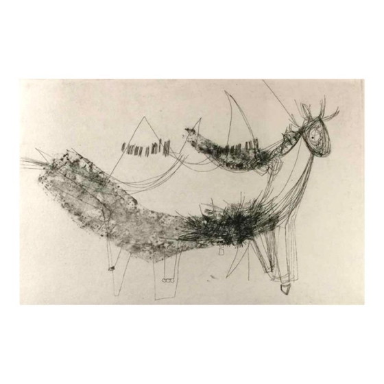 Anne Body, Anonimo del XX secolo, Incisione, 1965 – Litografie e stampe, Paper, Mid Century Modern (photo 10 of 10)