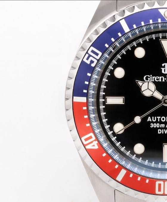 Image 1 of Giren Dupre orologio automatico Subacqueo Diver 44mm 300mt WP
