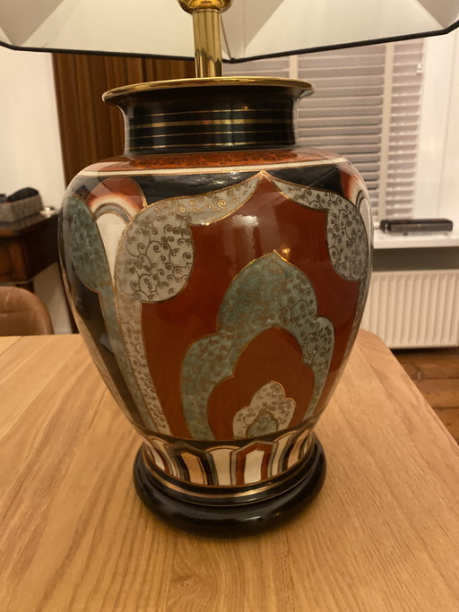 lampe vase de style Art déco