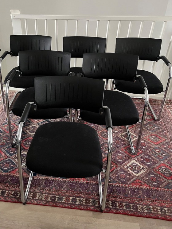 Image 1 of 6 eetkamer -/ kantoorstoelen