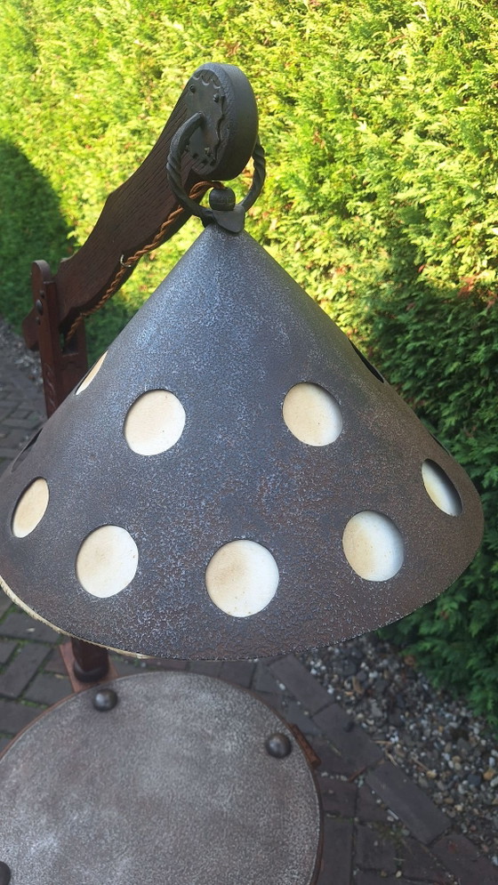 Lampada Scuola di Amsterdam – Lampade da terra, Metallo, Carta (photo 8 of 15)