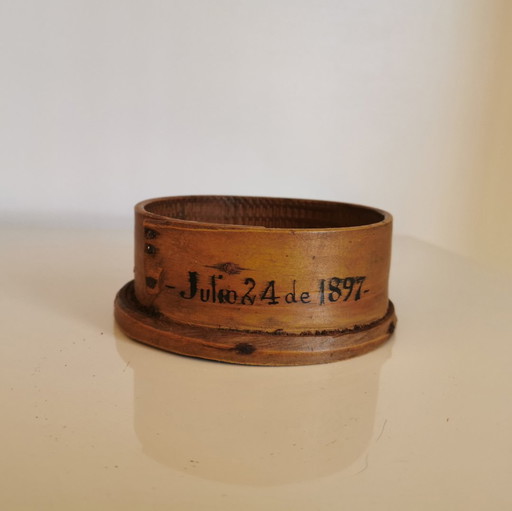 MODERNISTISCHE TABAKTROCKNERDOSE - JAHR 1897