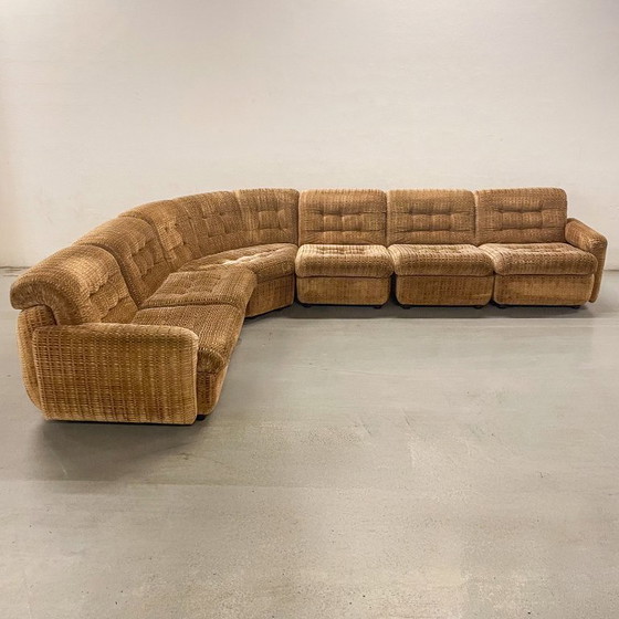 Image 1 of Vintage modulaire elementenbank – jaren 70 - Mid Century Modern