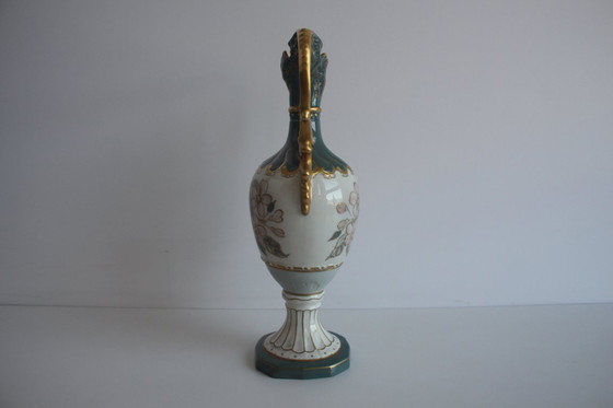 Image 1 of Vaso/anfora in porcellana d'epoca, Royal Dux, anni '60.