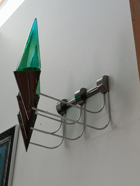 Image 1 of Importante applique par Guido De Majo pour DMI 1970s