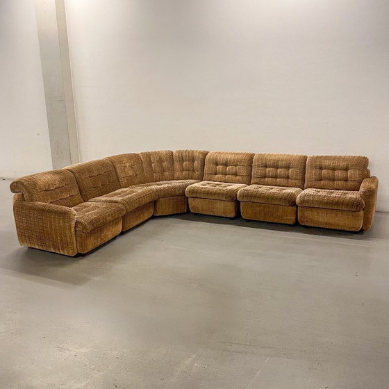 Image 1 of Vintage modulaire elementenbank – jaren 70 - Mid Century Modern