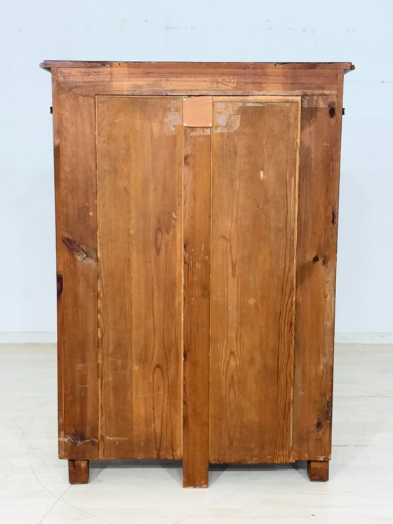 Magnifique commode/armoire ancienne Gründerzeit (fin du XIXe siècle) – vers 1900 – Wood (photo 15 of 15)