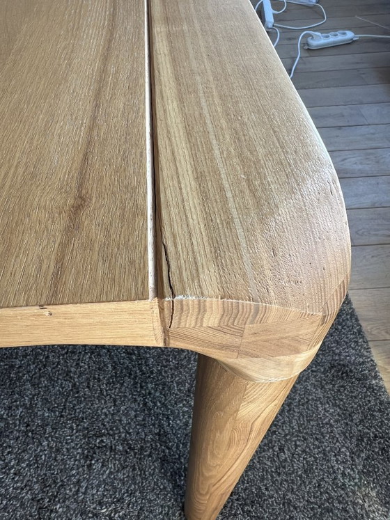 Image 1 of Zuiver Storm table in ash, 220 cm — Scandinavian design