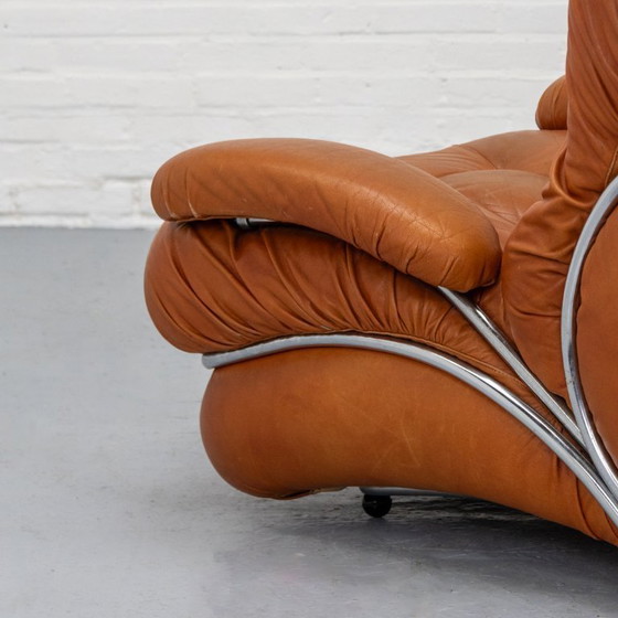 Image 1 of Italiaanse Lounge Fauteuil Corolla I.P.E. '70s