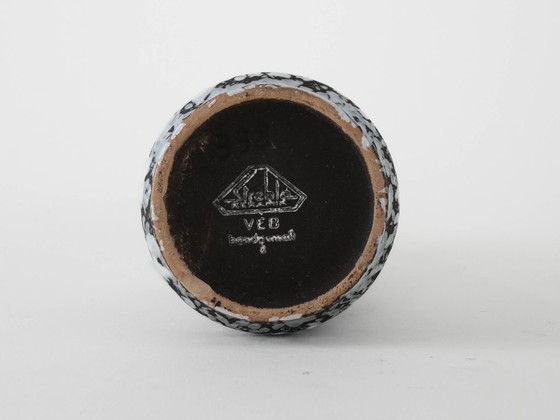 Image 1 of Keramikvase, deutsches Design, 1970er Jahre, hergestellt von Strehla