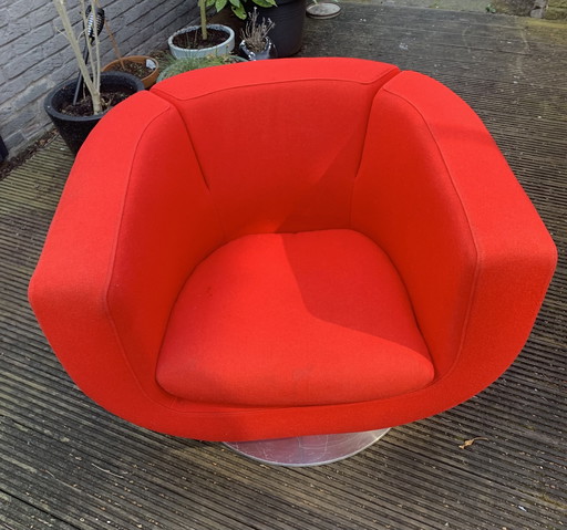 Diseño B&B Italia Silla Tulip - rojo