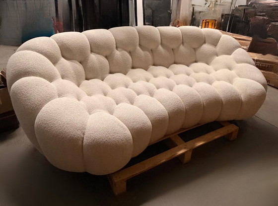 Roche Bobois Bubble Grote 3-zitsbank – Sacha Lakic – Origineel – 3-5 zitsbanken, Textiel (photo 3 of 5)
