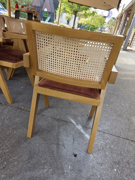 Silla de ratán – De Arend, Sillas de comedor, Terciopelo (photo 3 of 5)