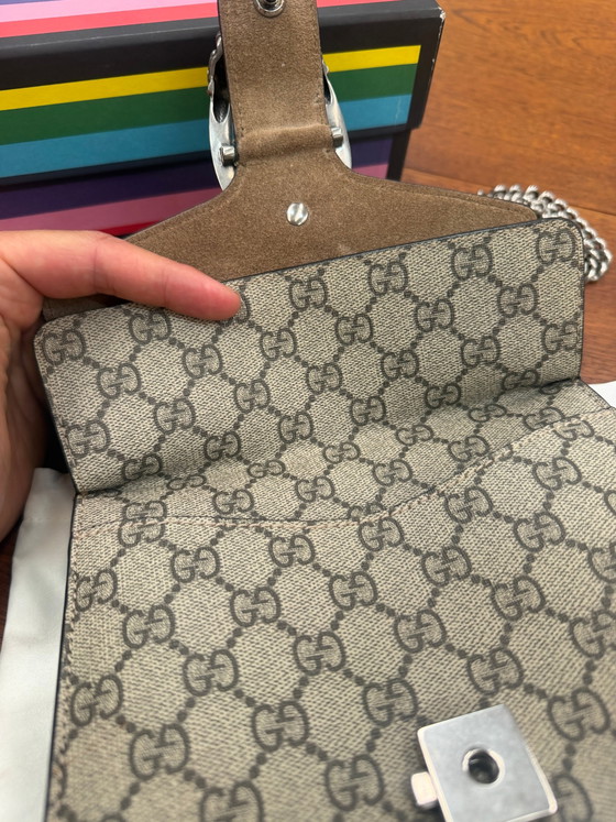 Gucci Dionysus GG Supreme Crossbody Bag – Complete Set (photo 9 of 10)