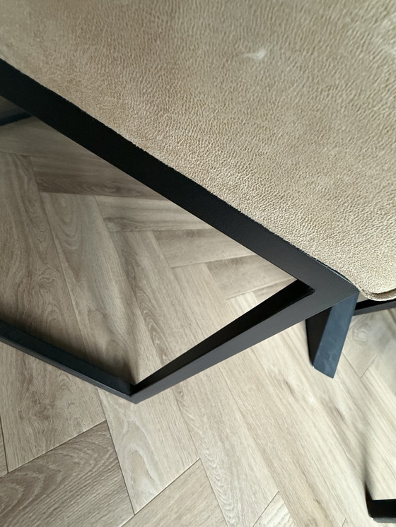 Image 1 of Complete eetkamerset (bank, 3 stoelen, tafel)