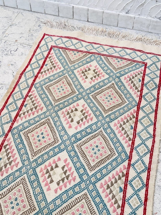 Image 1 of Handmade vintage Tunisian rug