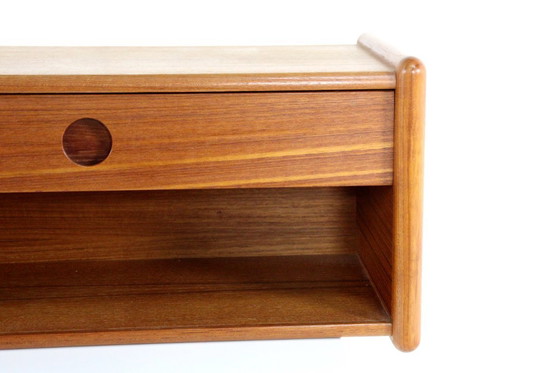Image 1 of Kai Kristiansen for Vildbjerg mobelfabrik floating wall cabinet vintage Danish