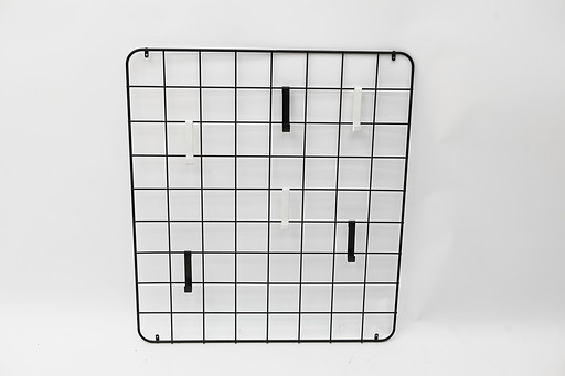 Mid Century String Wardrobe by Karl Fichtel – Drahtwerke Erlau AG Aalen – free-floating wall wardrobe – ca. 1950s, Germany