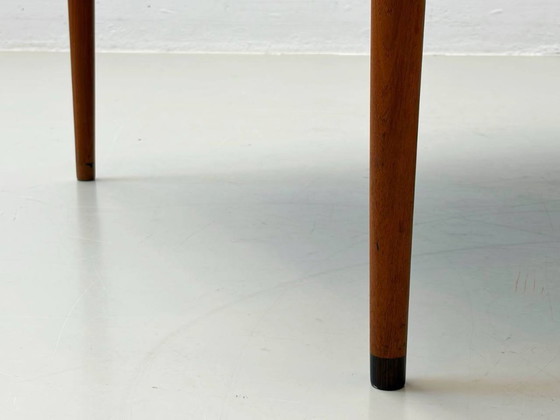 Image 1 of Table à manger danoise en teck par Erik Riisager Hansen pour Haslev Møbelsnedkeri, 1960