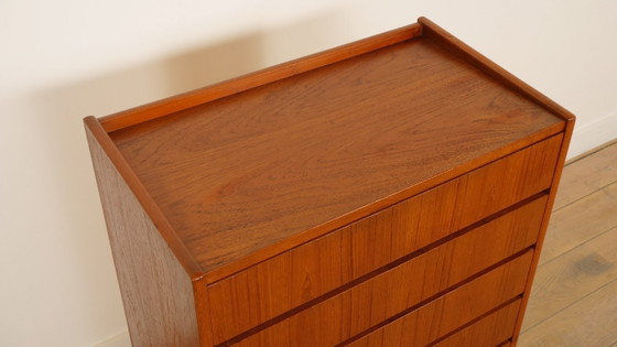 Image 1 of Vintage Deense ladekast | Teak | 6 lades | 114 cm