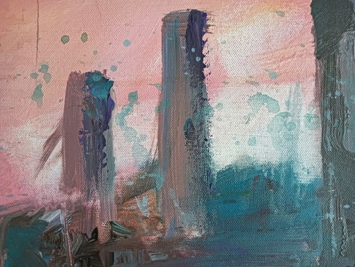 Atardecer tormentoso