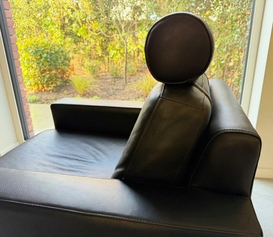 Image 1 of Juego de 2 asientos individuales de cuero