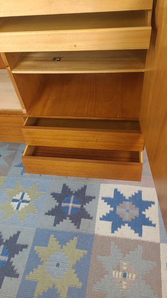 Image 1 of Armario escandinavo de teca y haya (años 60) 