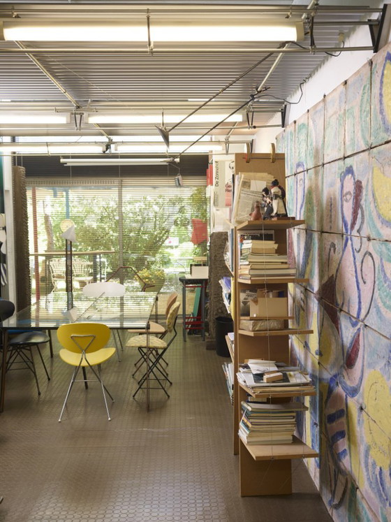 Image 1 of Set aus 2 „Staatsmijnen“-Stühlen von Rob Parry & Emile Truijen, Niederlande 1955