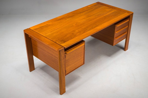 Image 1 of Freistehender Teakholz-Schreibtisch von GV Møbler, Mid-Century, 1960er Jahre