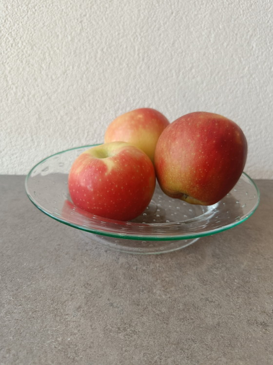 Bol à bulles vintage Sarner Glas, Suisse, 22 cm (photo 5 of 7)